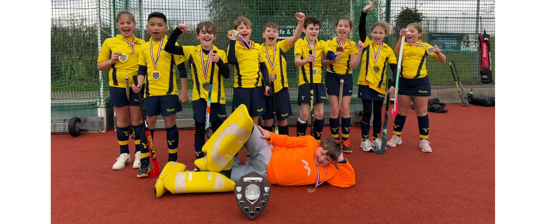 U10 Mixed take the Shield Title at the AJHL Tournament
