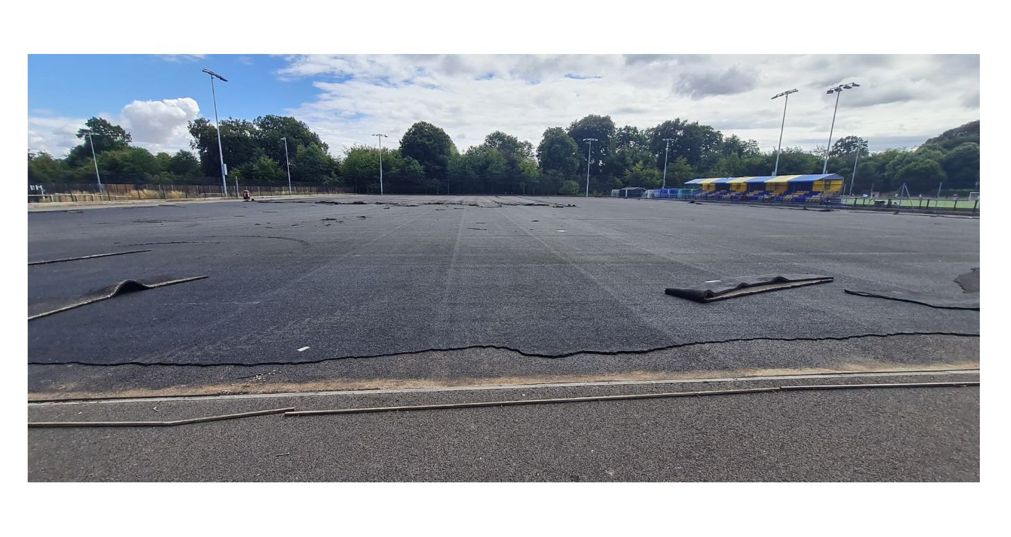 Pitch 2 Works Under Way