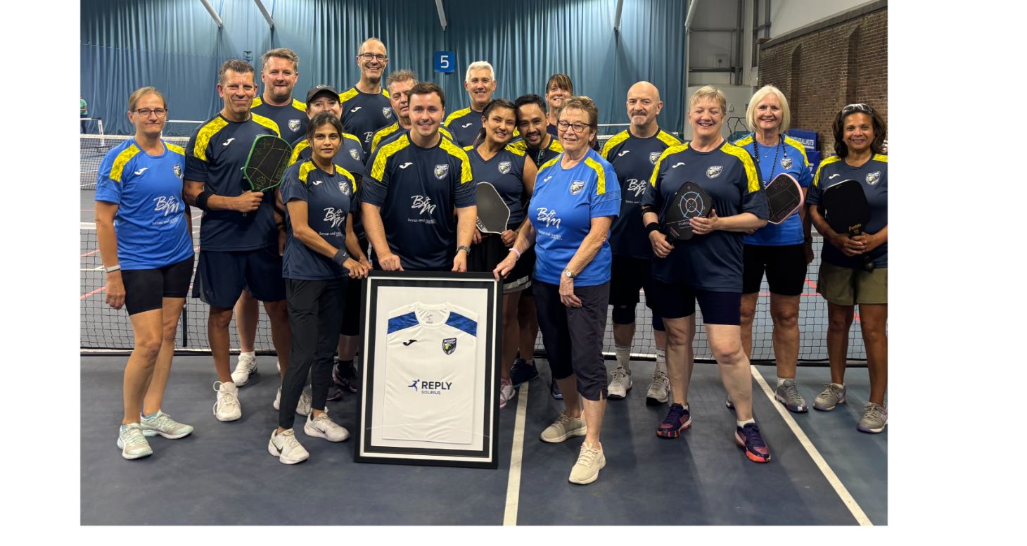 SHARP welcomes club sponsor Reply Solirius
