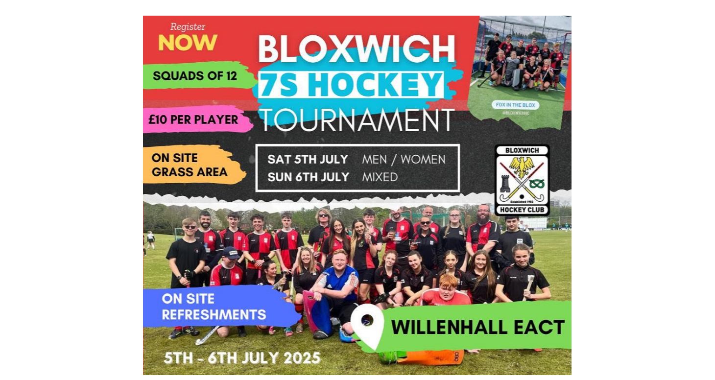 Register Now! Bloxwich Summer 7s Tournament