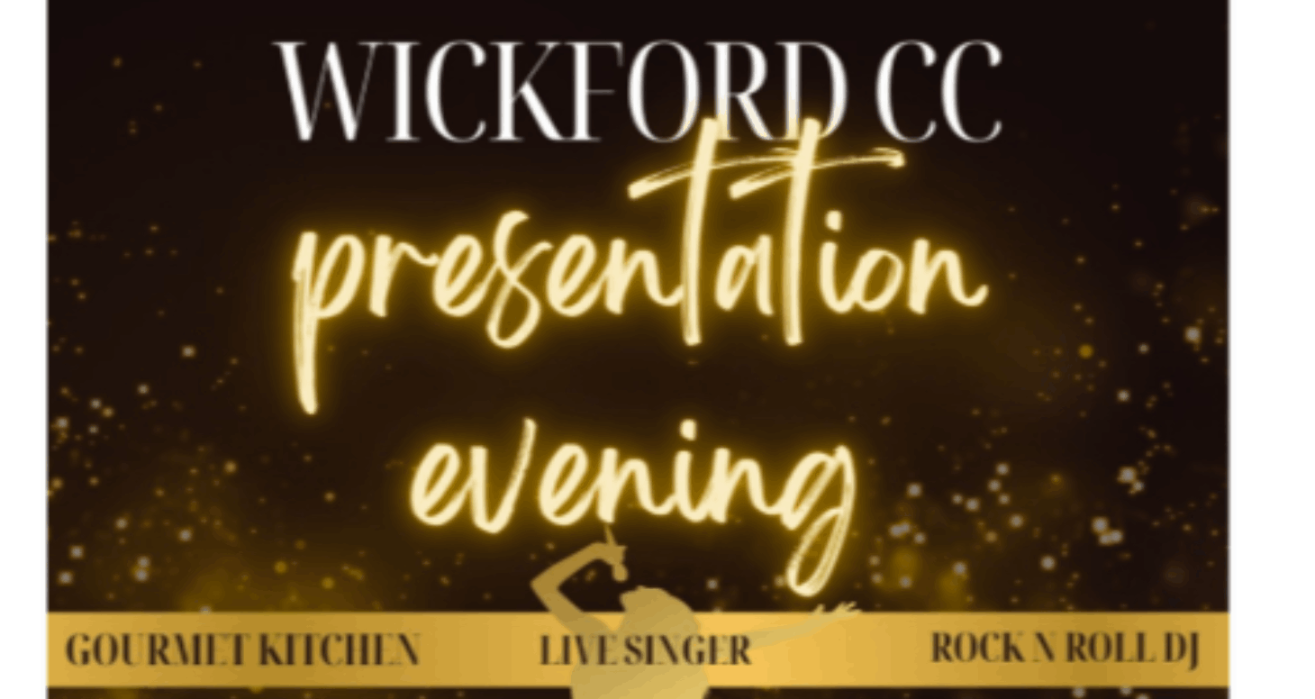 WICKFORD CC - AWARDS NIGHT 2025 - SAT 4th OCT 2025