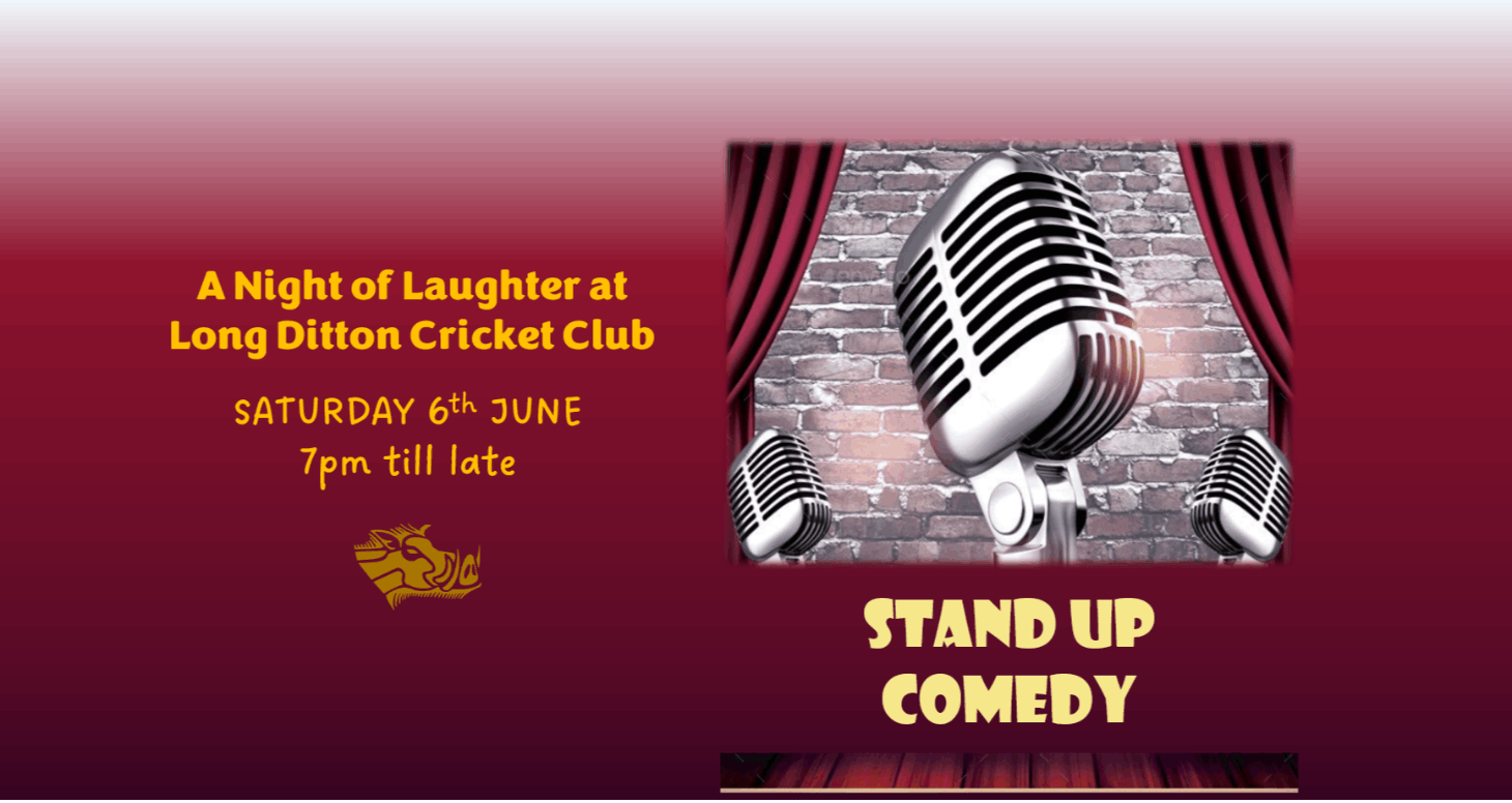 Sat 6th June - Comedy Night!