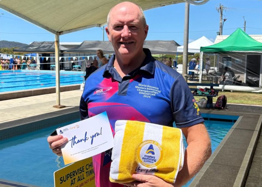 Masters Swimming Australia Unsung Heroes Award