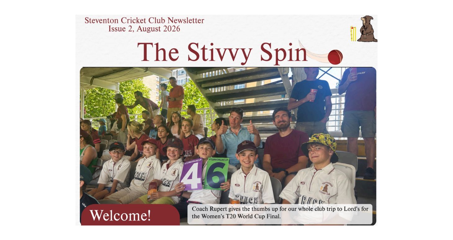 The Stivvy Spin - Steventon Cricket Club Newsletter - Issue 2, 2026