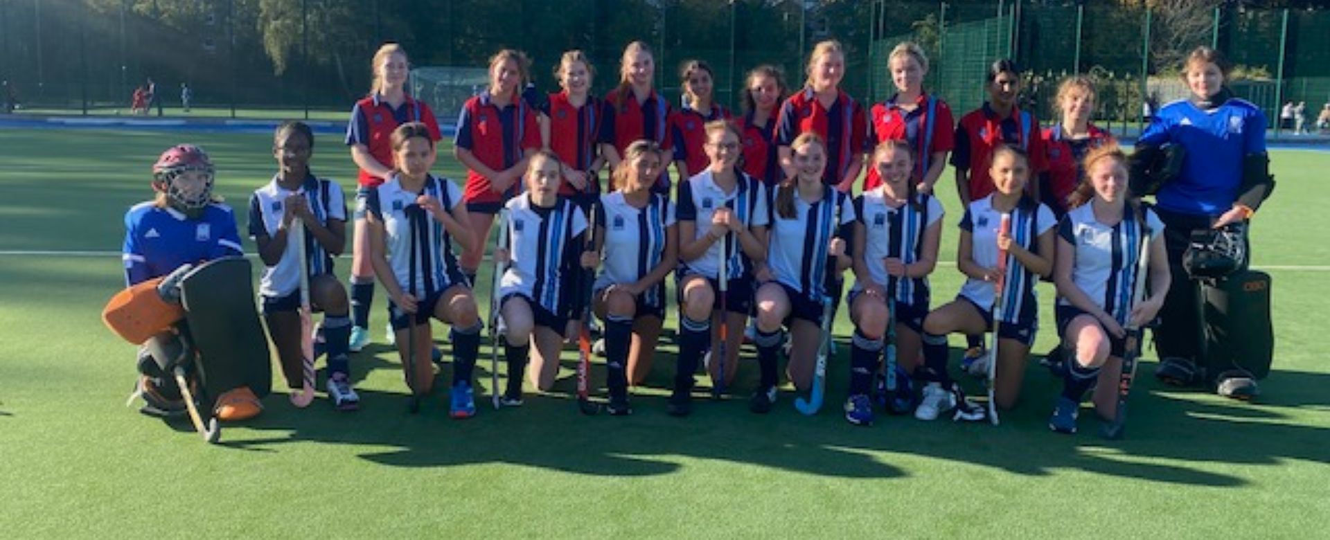 Intraclub battle in the U18 Girls league