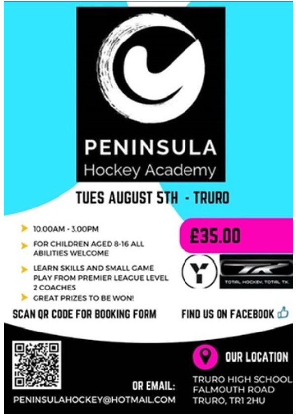 Peninsula Hockey Academy - Summer Session