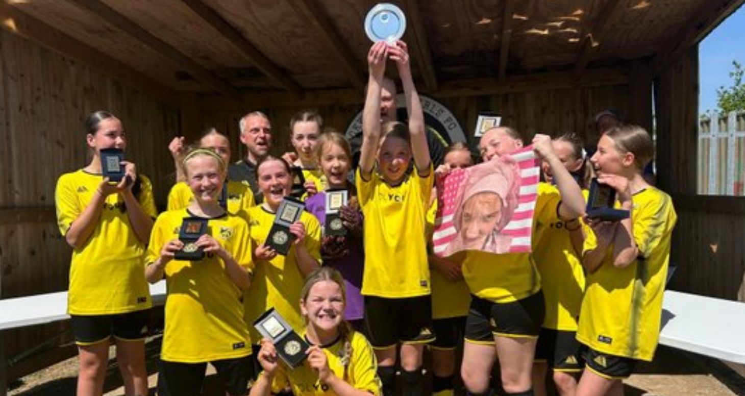U12 Girl's Win Cup!
