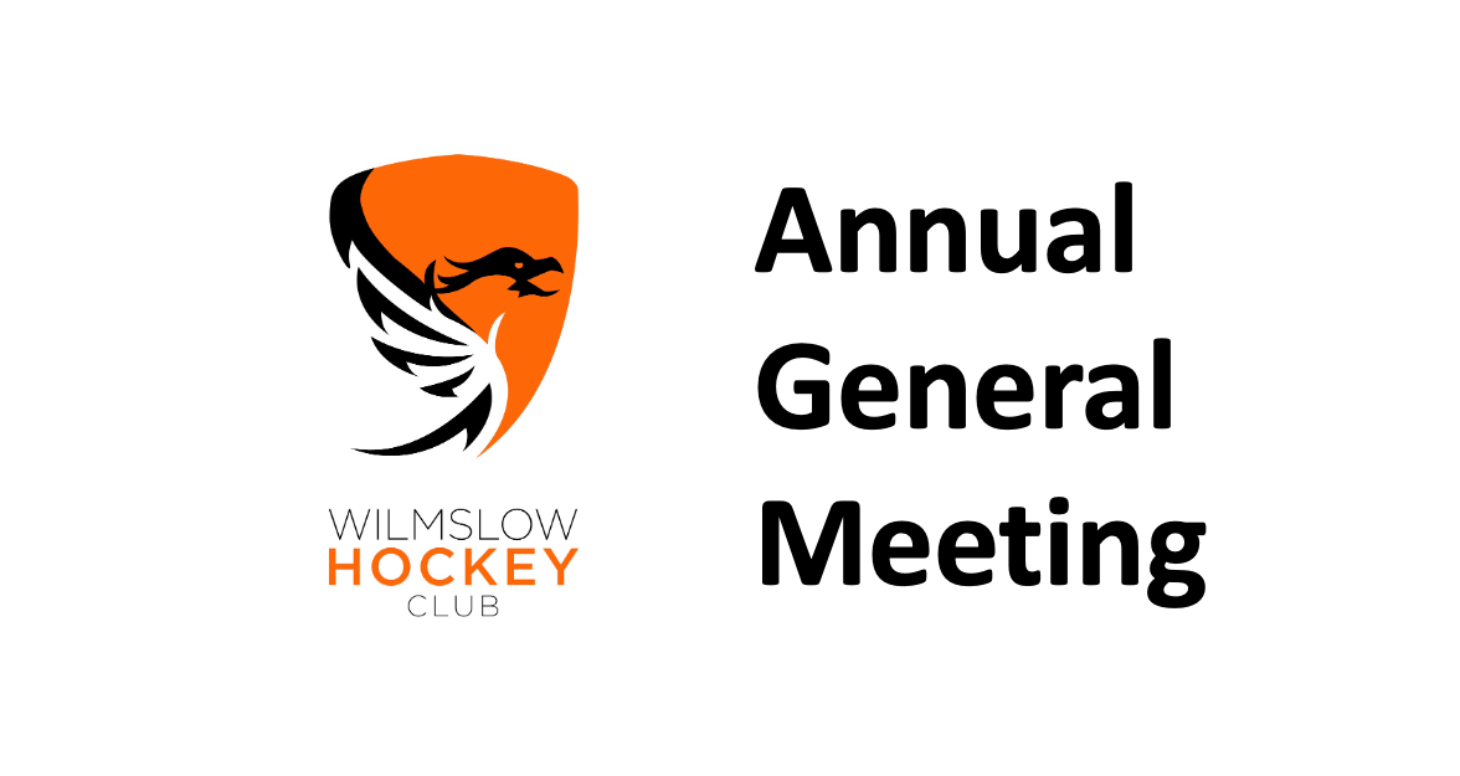 Notice of AGM: 2pm Sunday 14th June