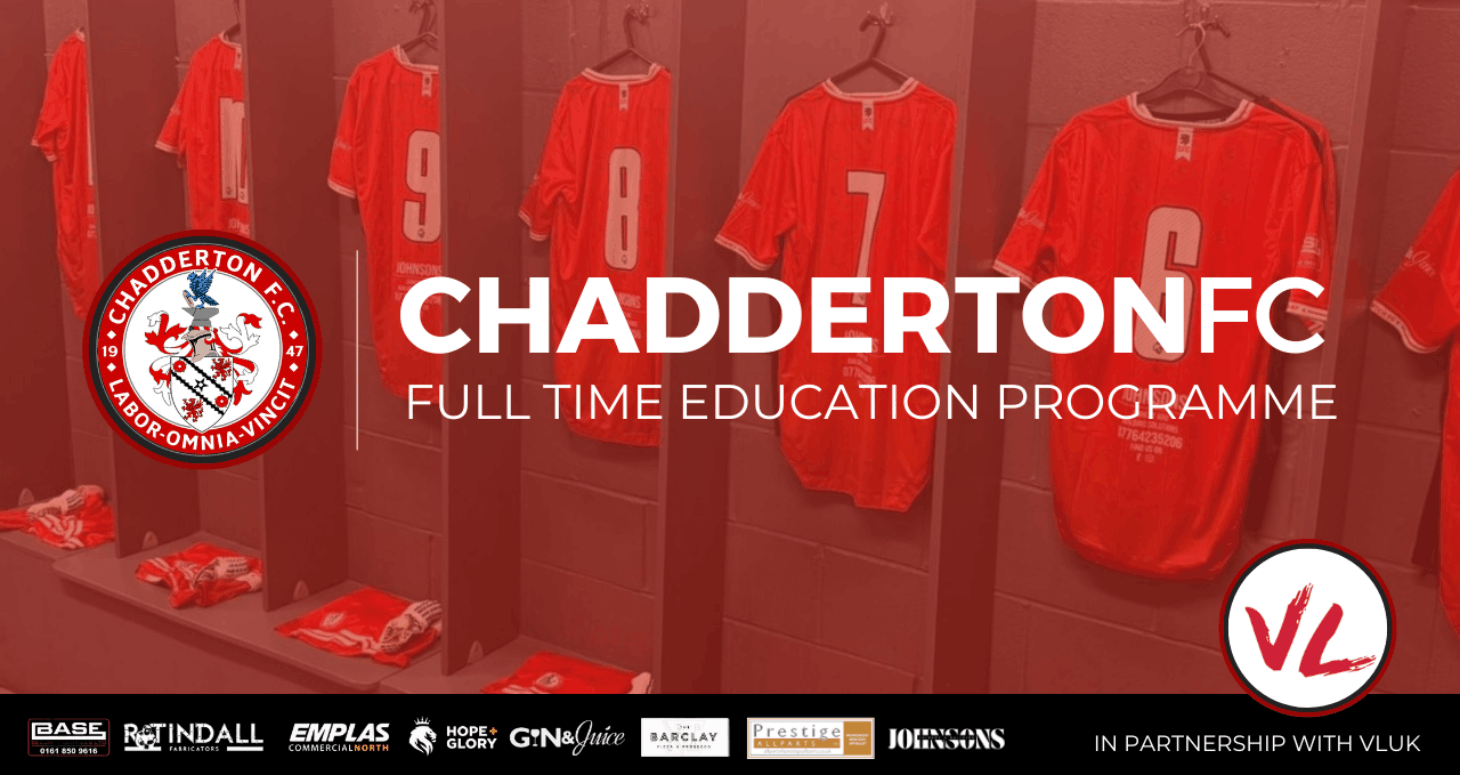 Chadderton FC Launch Post-16 College Programme in Partnership with VLUK