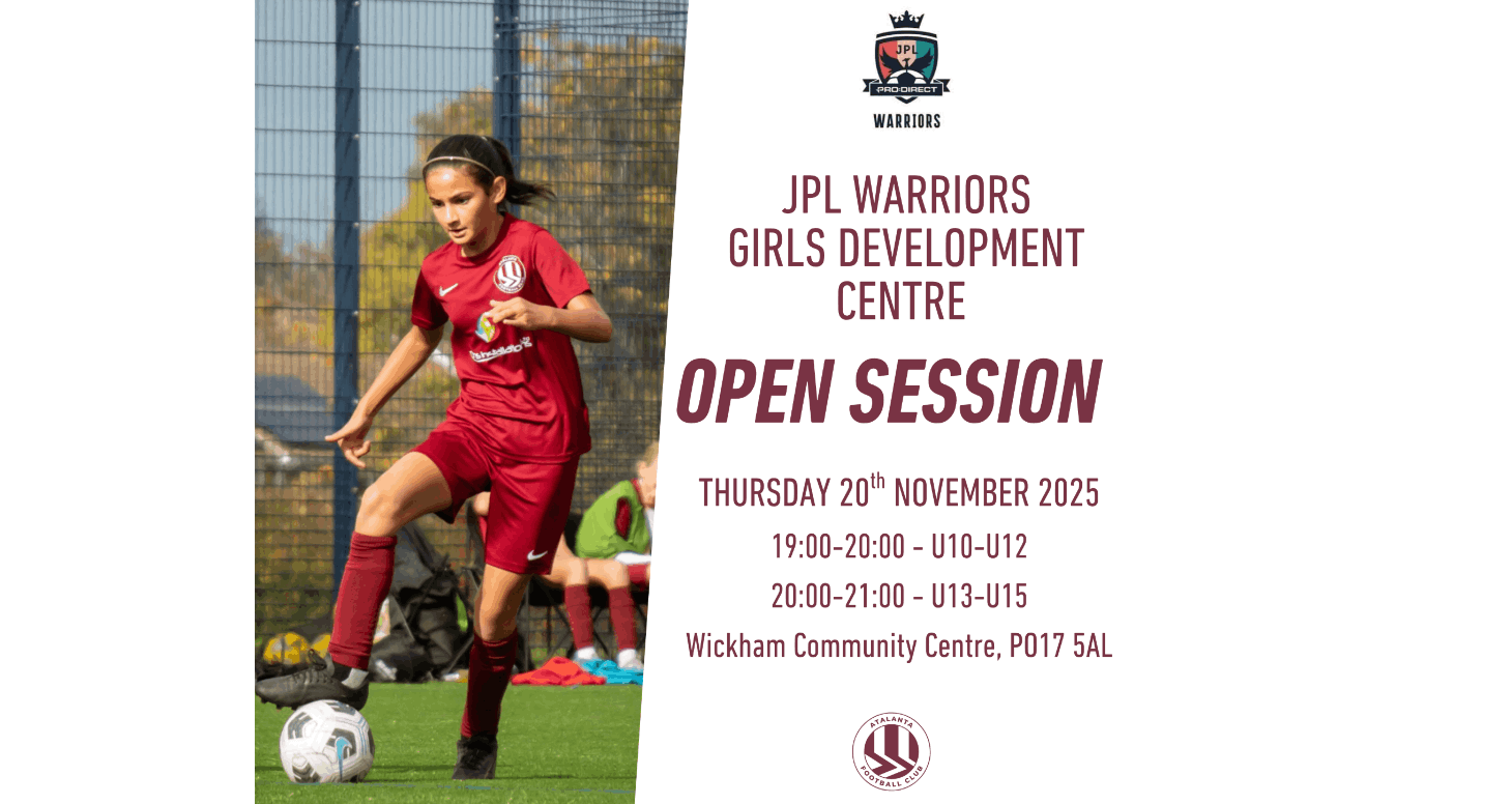 JPL Warriors Girls Development Centre: Registration Update & Block 2 Announcement
