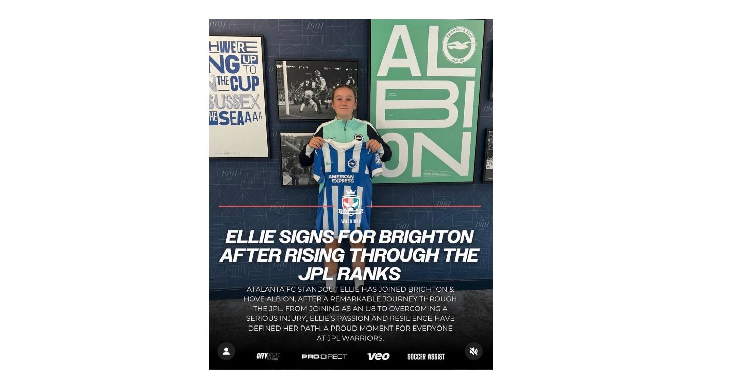 From Atalanta to Albion: Ellie's Journey of Grit and Talent